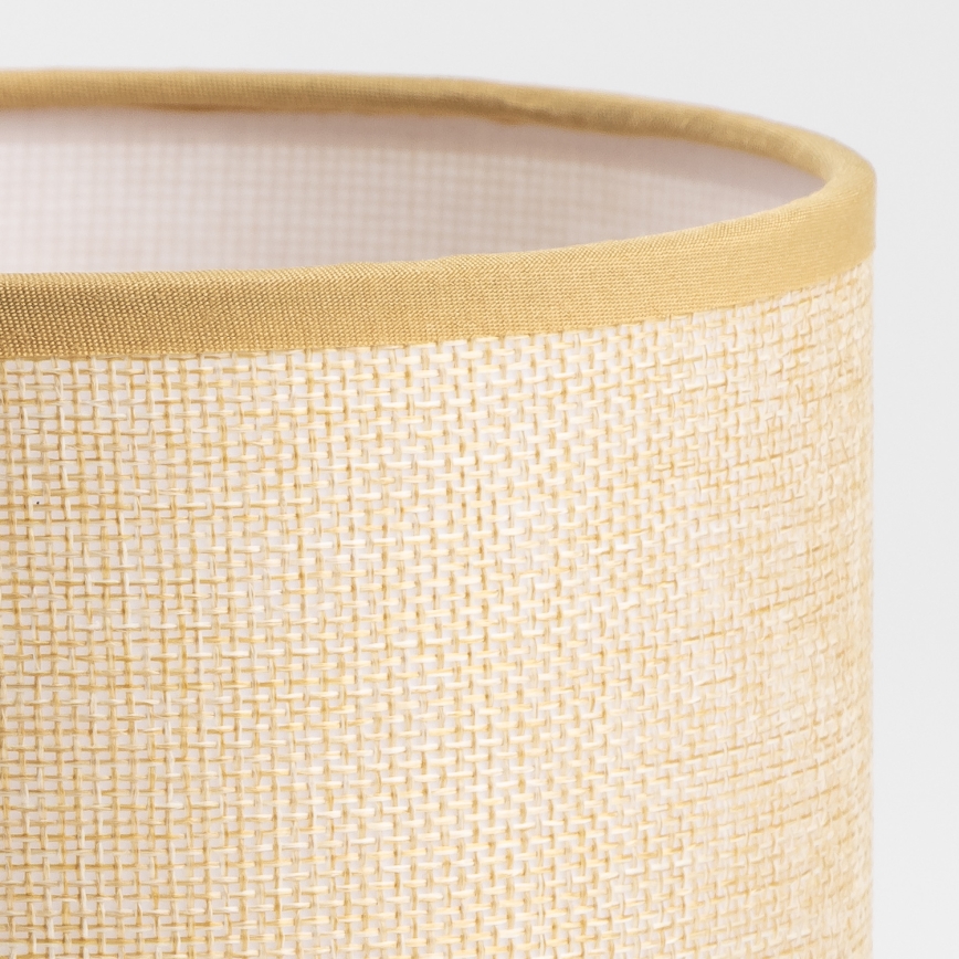 Brilagi - Універсальний абажур NUBILA E27 15,5x14 см світло-коричневий