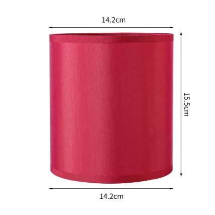 Brilagi - Универсальный абажур NUBILA E27 15,5x14 см розовый
