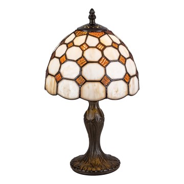 Брілагі - вітражна настільна лампа Тіффані ДОРАН 1xE14/40W/230V