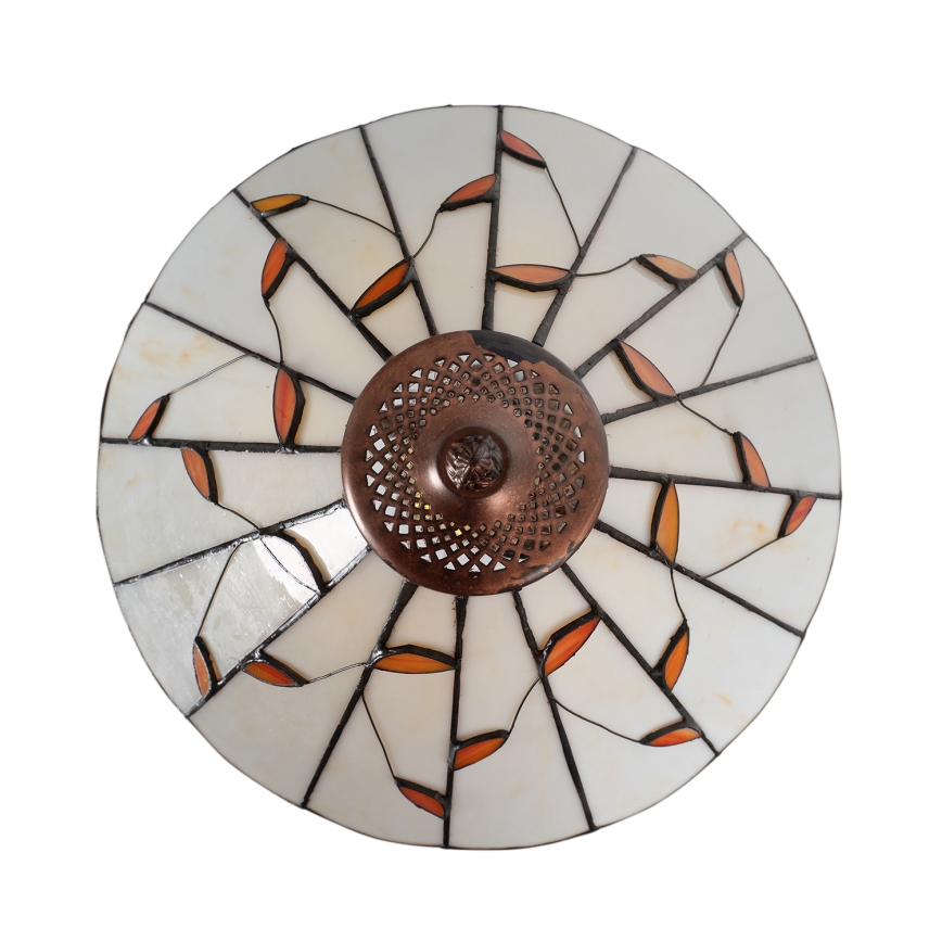 Brilagi - вітражна настільна лампа Tiffany FOLIA 1xE27/60W/230V