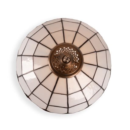 BRILAGI - вітражна настільна лампа Tiffany SIENNA 1xE27/60W/230V