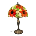 Brilagi - витражная настольная лампа Тиффани SUNFLOWER 1xE27/60W/230V