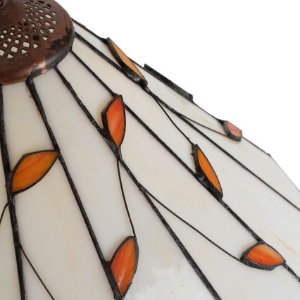 Brilagi - Витражная настольная лампа Tiffany FOLIA 1xE27/60W/230V