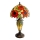 Brilagi - витражная настольная лампа Tiffany SUNFLOWER 1xE27/60W/230V + 1xE14/40W