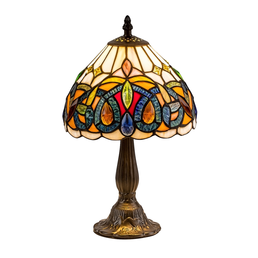 Brilagi - витражная настольная лампа в стиле Тиффани LUISA 1xE14/40W/230V