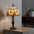 Brilagi - витражная настольная лампа в стиле Тиффани MIRABELLA 1xE27/60W/230V
