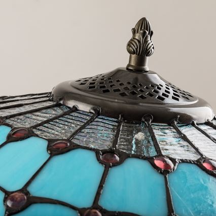 Brilagi - вітражний торшер у стилі Тіффані LORAS 2xE27/60W/230V