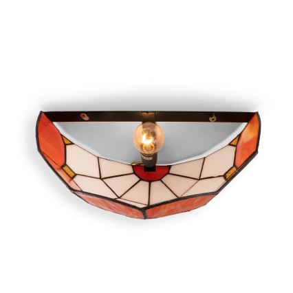 Brilagi - Витражный настенный светильник в стиле Тиффани SIENNA 1xE14/40W/230V