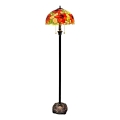 Brilagi - Витражный торшер Tiffany SUNFLOWER 2xE27/60W/230V
