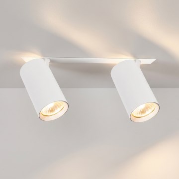 Brilagi - Встраиваемый потолочный светильник SELE 2xGU10/30W/230V белый