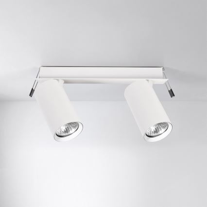 Brilagi - Встраиваемый потолочный светильник SELE 2xGU10/30W/230V белый