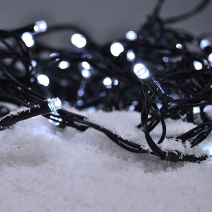 Brilagi - Вулична різдвяна LED гірлянда 100xLED/8 функцій 13 м IP44 холодний білий