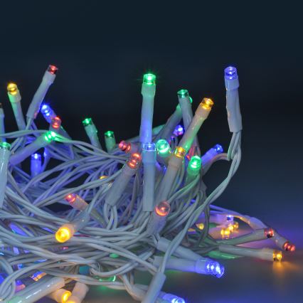 Brilagi - Вулична різдвяна LED гірлянда-штора 120xLED/8 функцій 9,5м IP44 кольорова + дистанційне керування