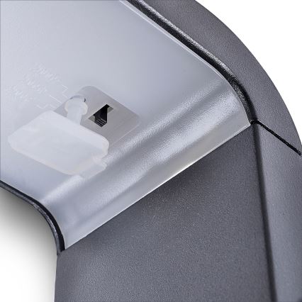 Brilagi - Вулична світлодіодна лампа BARI LED/7W/230V 3000/4000/6000K антрацит IP54 30 см