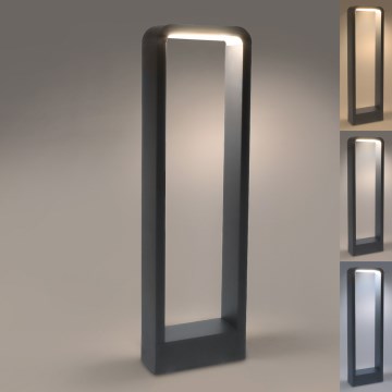 Brilagi - Вулична світлодіодна лампа BARI LED/7W/230V 3000/4000/6000K антрацит IP54 50 см