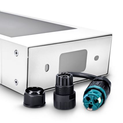 Brilagi - Вулична світлодіодна лампа BARI LED/7W/230V 3000/4000/6000K білий IP54 80 см