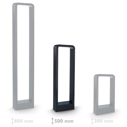 Brilagi - Вулична світлодіодна лампа BARI LED/7W/230V 3000/4000/6000K IP54 50 см