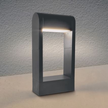 Brilagi - Вулична світлодіодна лампа CROTONE LED/7W/230V антрацит IP54 30 см