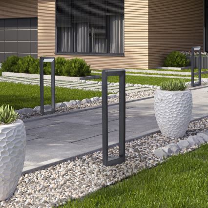 Brilagi - Вулична світлодіодна лампа CROTONE LED/7W/230V антрацит IP54 80 см