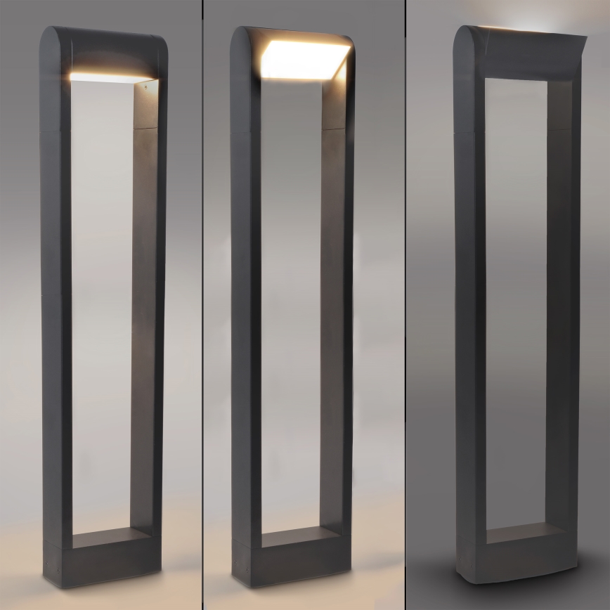 Brilagi - Вулична світлодіодна лампа CROTONE LED/7W/230V антрацит IP54 80 см