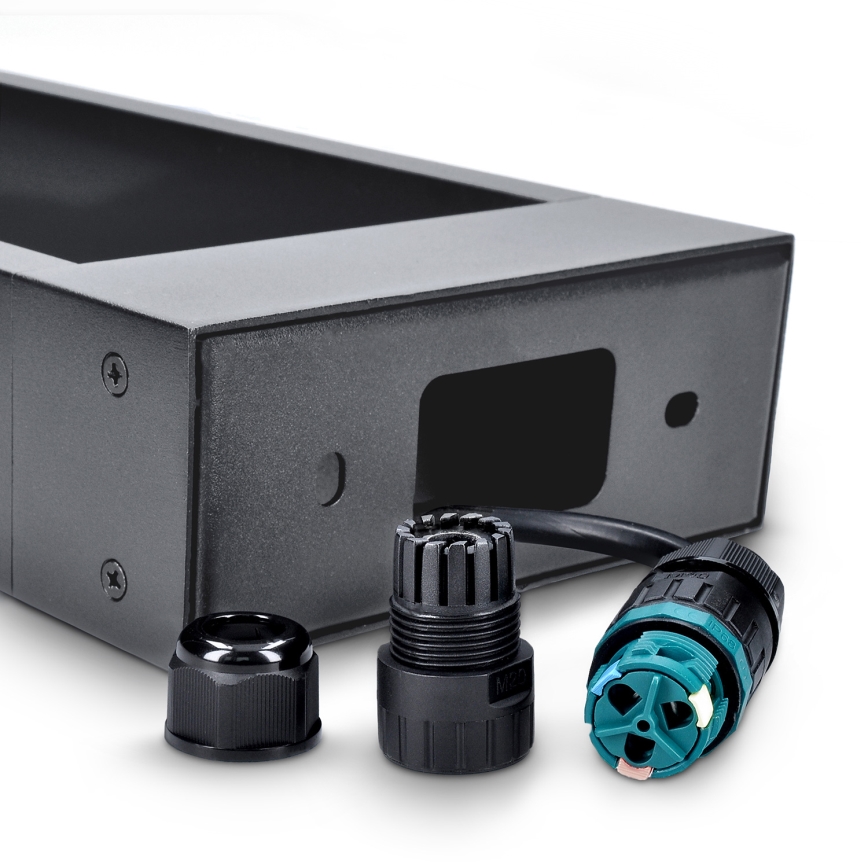 Brilagi - Вулична світлодіодна лампа CROTONE LED/7W/230V антрацит IP54 80 см