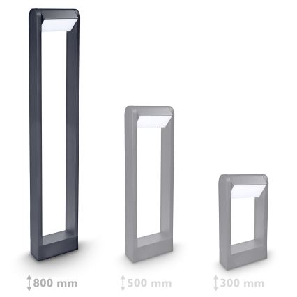 Brilagi - Вулична світлодіодна лампа CROTONE LED/7W/230V антрацит IP54 80 см