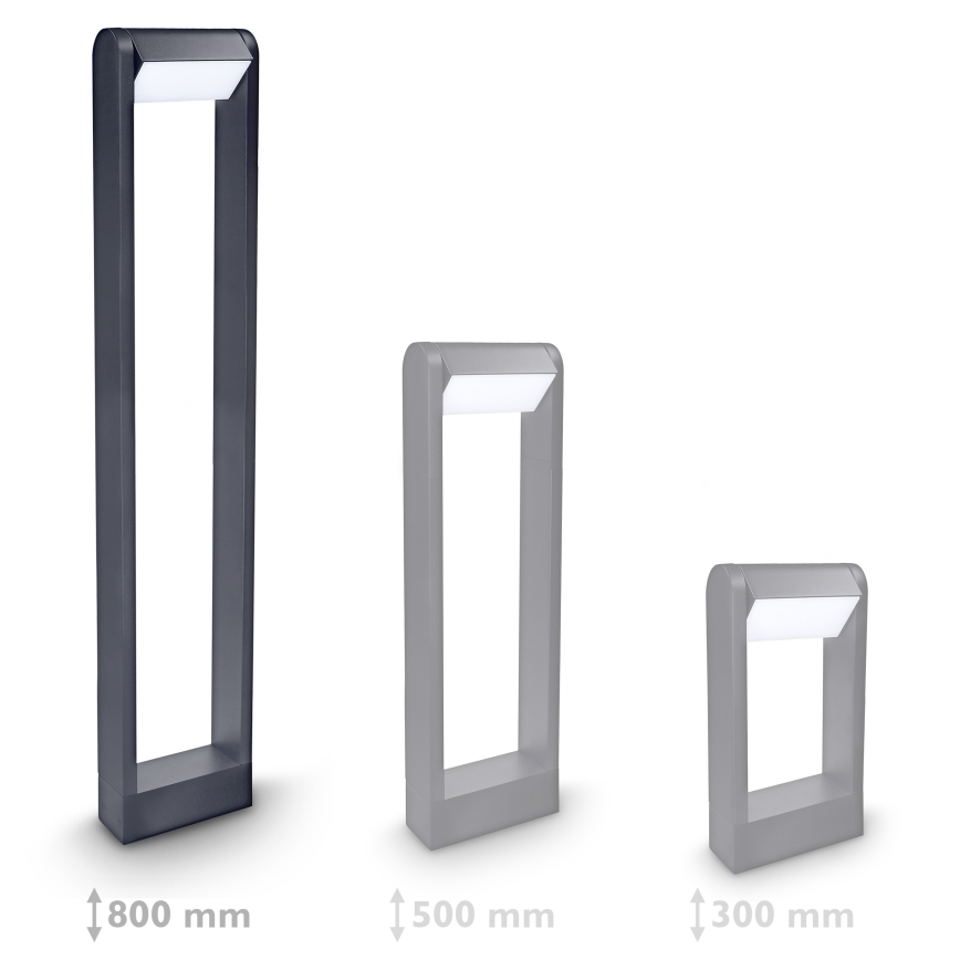 Brilagi - Вулична світлодіодна лампа CROTONE LED/7W/230V антрацит IP54 80 см