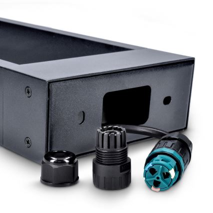 Brilagi - Вулична світлодіодна лампа RAGUSA LED/7W/230V 3000/4000/6000K антрацит IP54 30 см