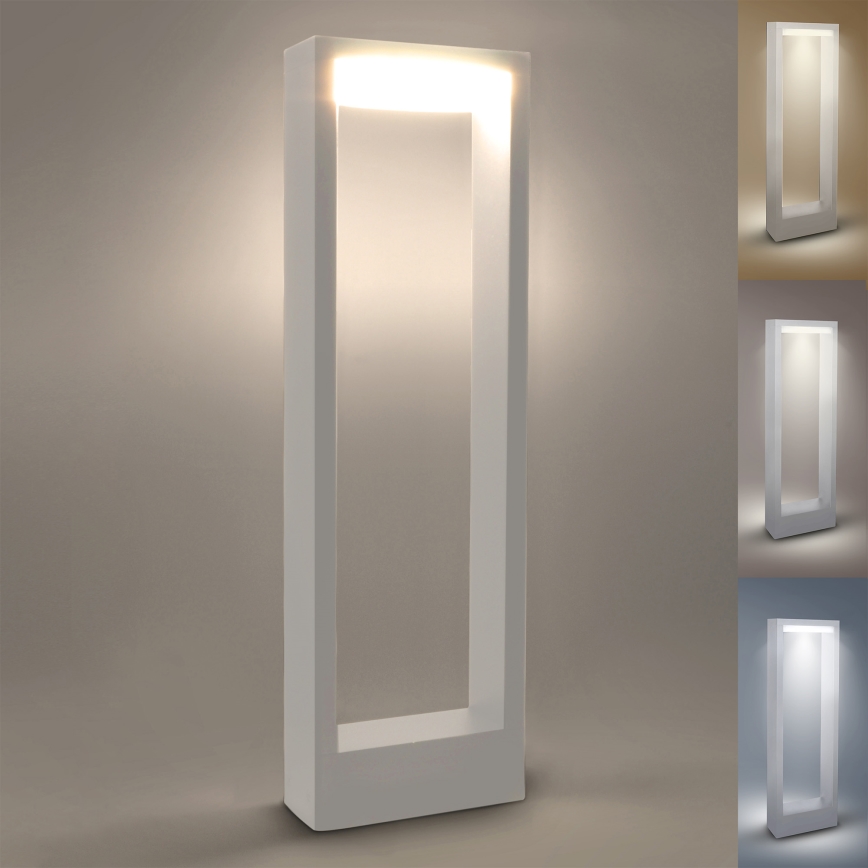 Brilagi - Вулична світлодіодна лампа RAGUSA LED/7W/230V 3000/4000/6000K білий IP54 50 см