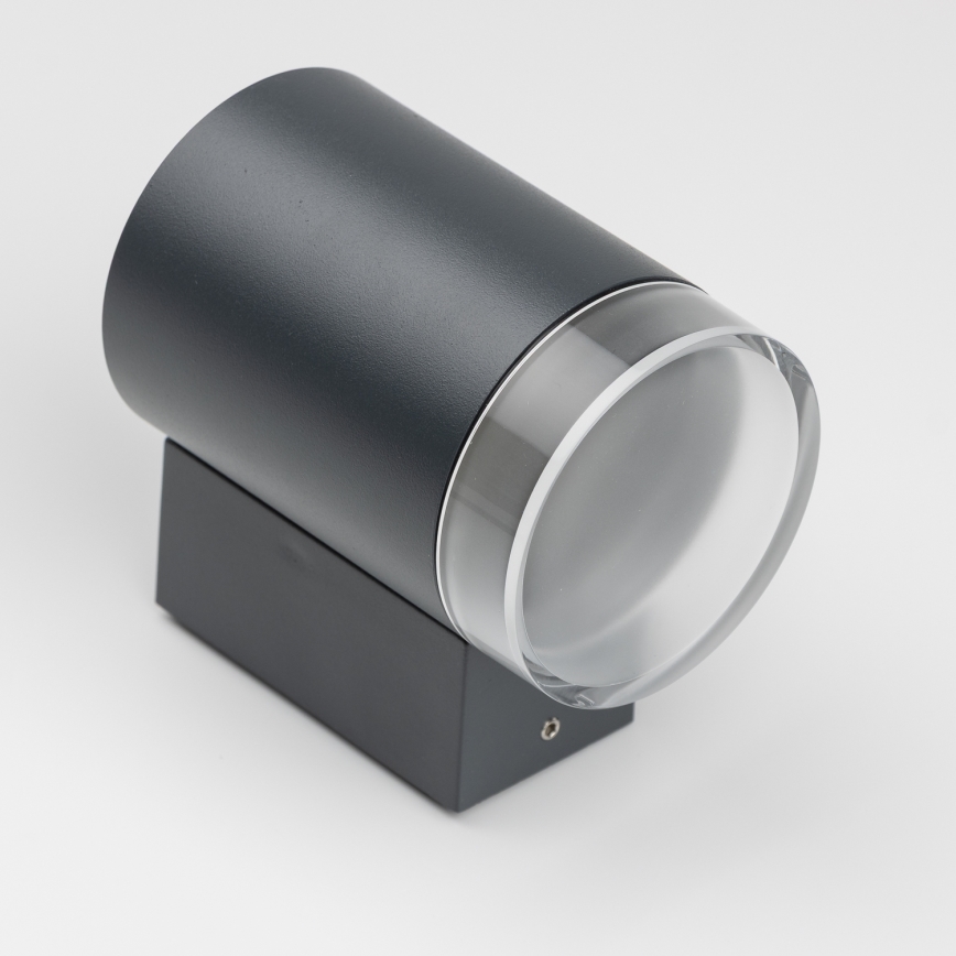 Brilagi - Вуличний настінний світильник MATERA 1xGU10/30W/230V антрацит IP54