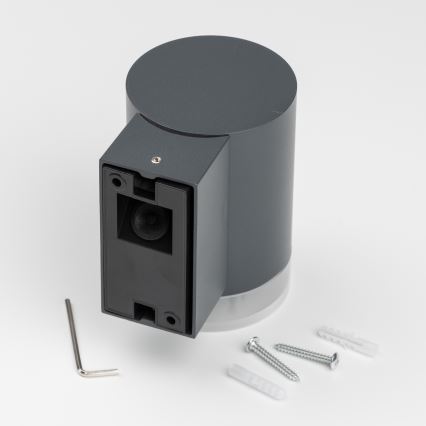 Brilagi - Вуличний настінний світильник MATERA 1xGU10/30W/230V антрацит IP54