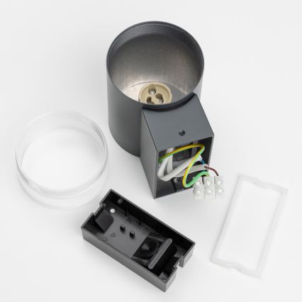 Brilagi - Вуличний настінний світильник MATERA 1xGU10/30W/230V антрацит IP54