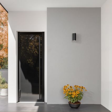 Brilagi - Вуличний настінний світильник MATERA 2xGU10/30W/230V IP54