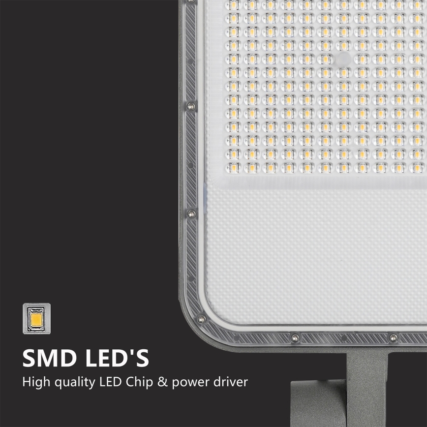 Brilagi - Вуличний світильник URBANLIGHT LED 200 Вт / 230 В, сірий, IP65