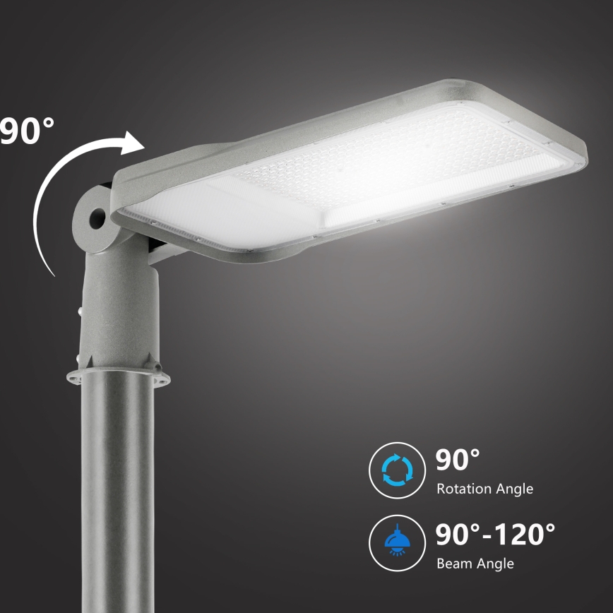 Brilagi - Вуличний світильник URBANLIGHT LED 200 Вт / 230 В, сірий, IP65