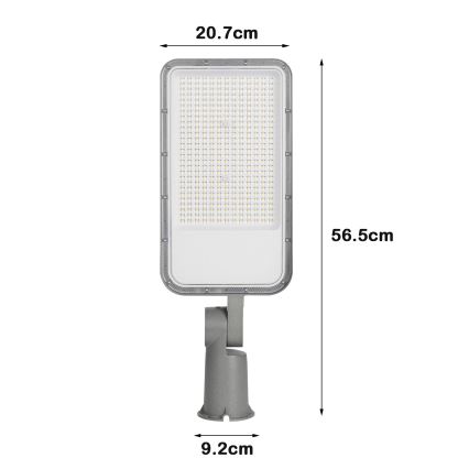 Brilagi - Вуличний світильник URBANLIGHT LED 200 Вт / 230 В, сірий, IP65