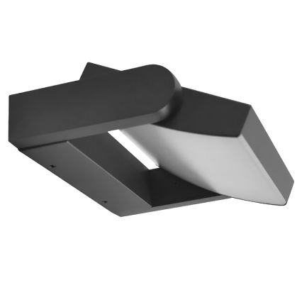 Brilagi - Вуличний світлодіодний настінний світильник ANKLE LED/18W/230V 3000K IP65 антрацит