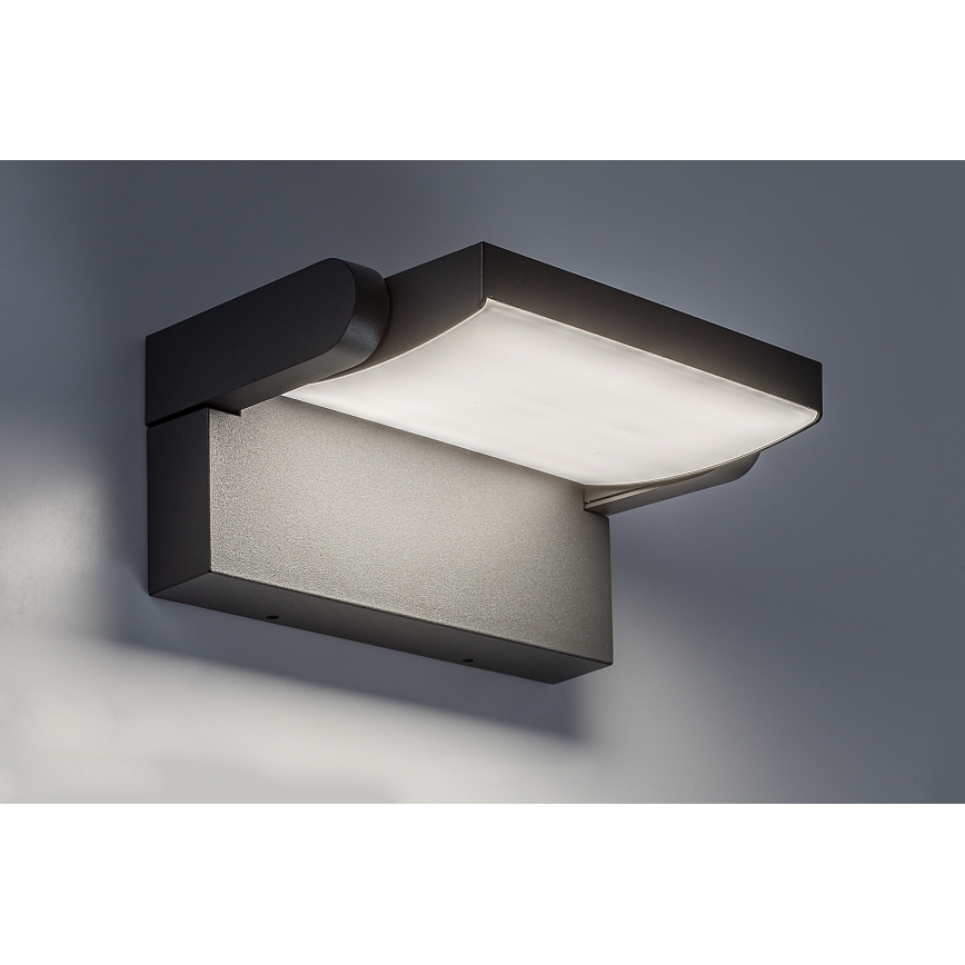 Brilagi - Вуличний світлодіодний настінний світильник ANKLE LED/18W/230V 4000K IP65 антрацит