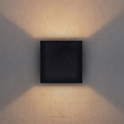 Brilagi - Вуличний світлодіодний настінний світильник CUBE LED/6W/230V IP54