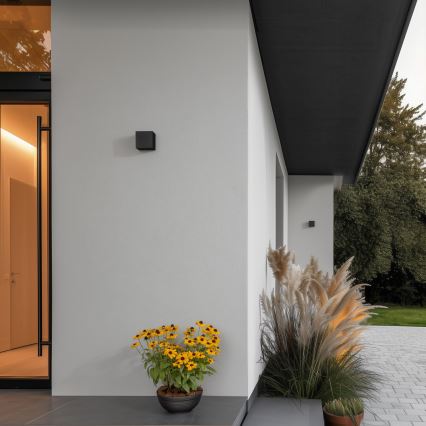 Brilagi - Вуличний світлодіодний настінний світильник CUBE LED/6W/230V IP54