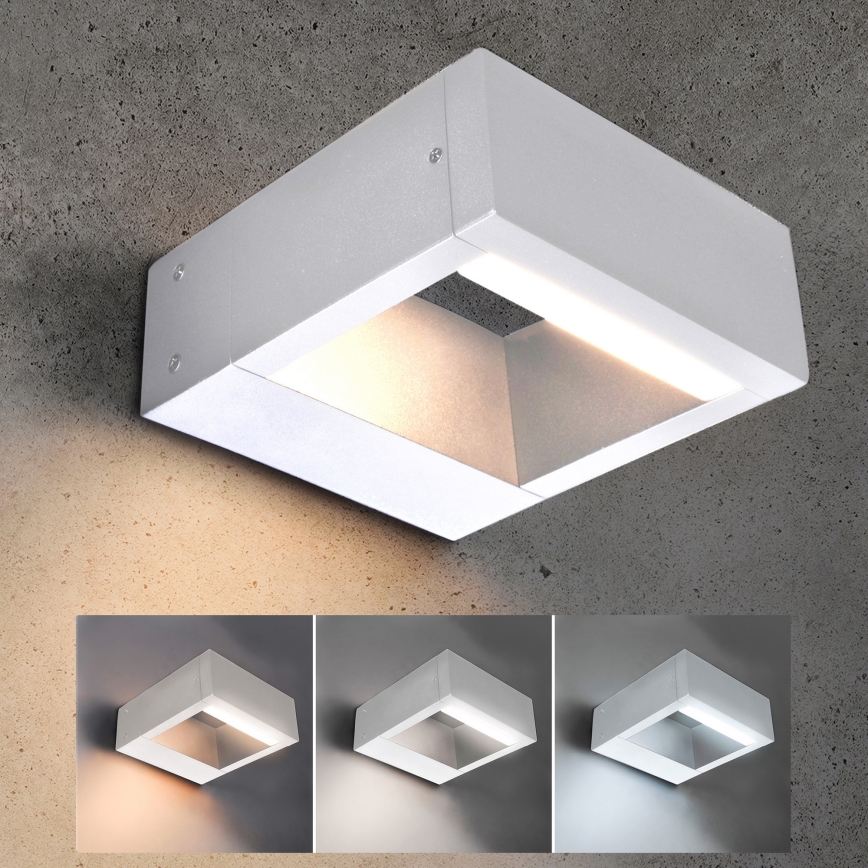 Brilagi - Вуличний світлодіодний настінний світильник RAGUSA LED/7W/230V 3000/4000/6000K білий IP54