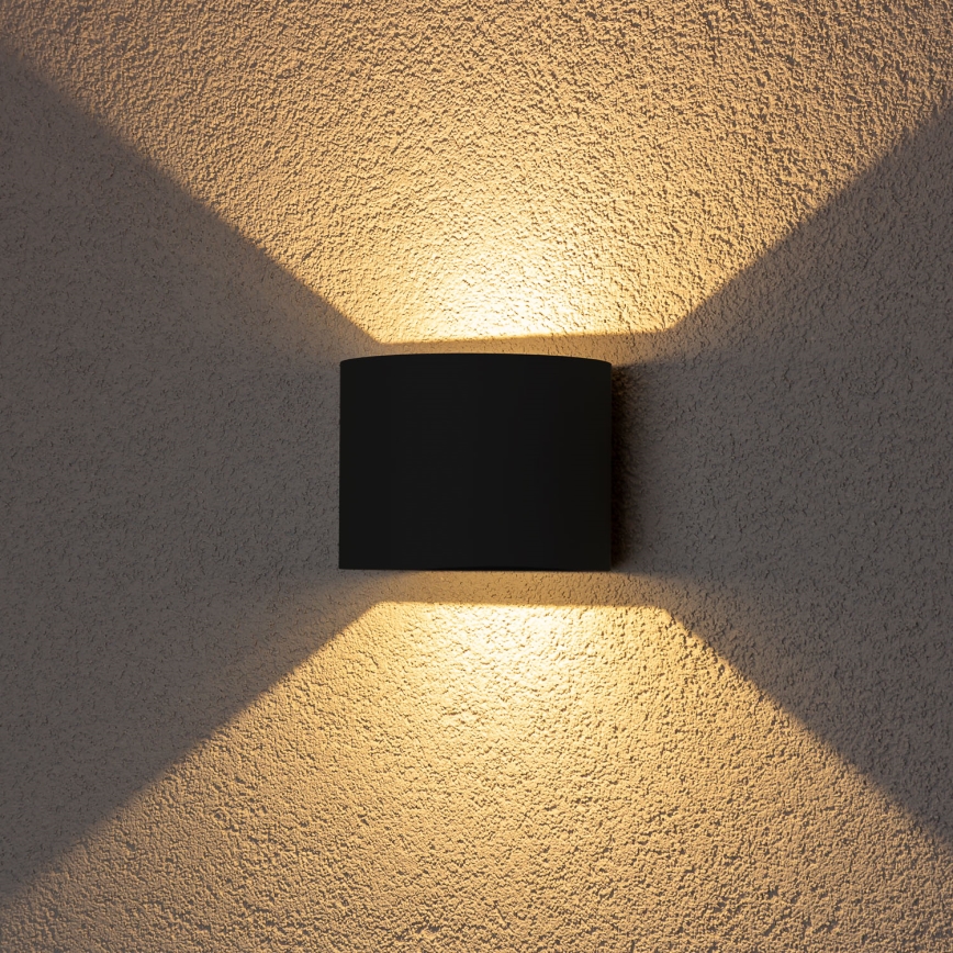 Brilagi - Вуличний світлодіодний настінний світильник RONDO LED/6W/230V IP54