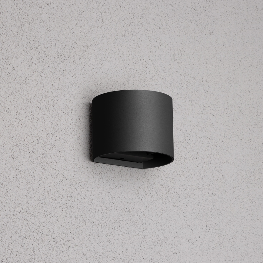 Brilagi - Вуличний світлодіодний настінний світильник RONDO LED/6W/230V IP54