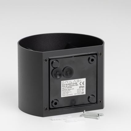 Brilagi - Вуличний світлодіодний настінний світильник RONDO LED/6W/230V IP54