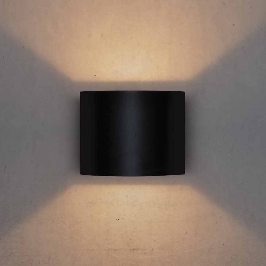 Brilagi - Вуличний світлодіодний настінний світильник RONDO LED/6W/230V IP54