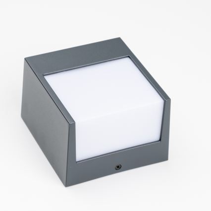 Brilagi - Вуличний світлодіодний настінний світильник TERNI LED/12W/230V антрацит IP44