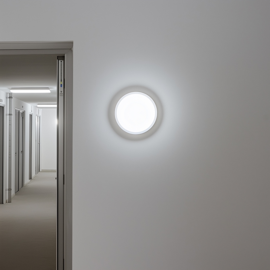 Brilagi - Вуличний світлодіодний стельовий світильник LED/13W/230V діаметр 17 см IP54