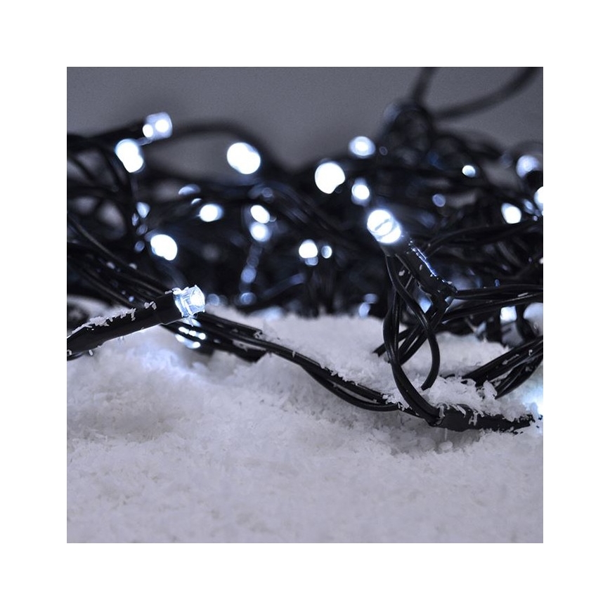 Brilagi - Вулична різдвяна LED гірлянда 150xLED/8 функцій 18 м IP44 холодний білий