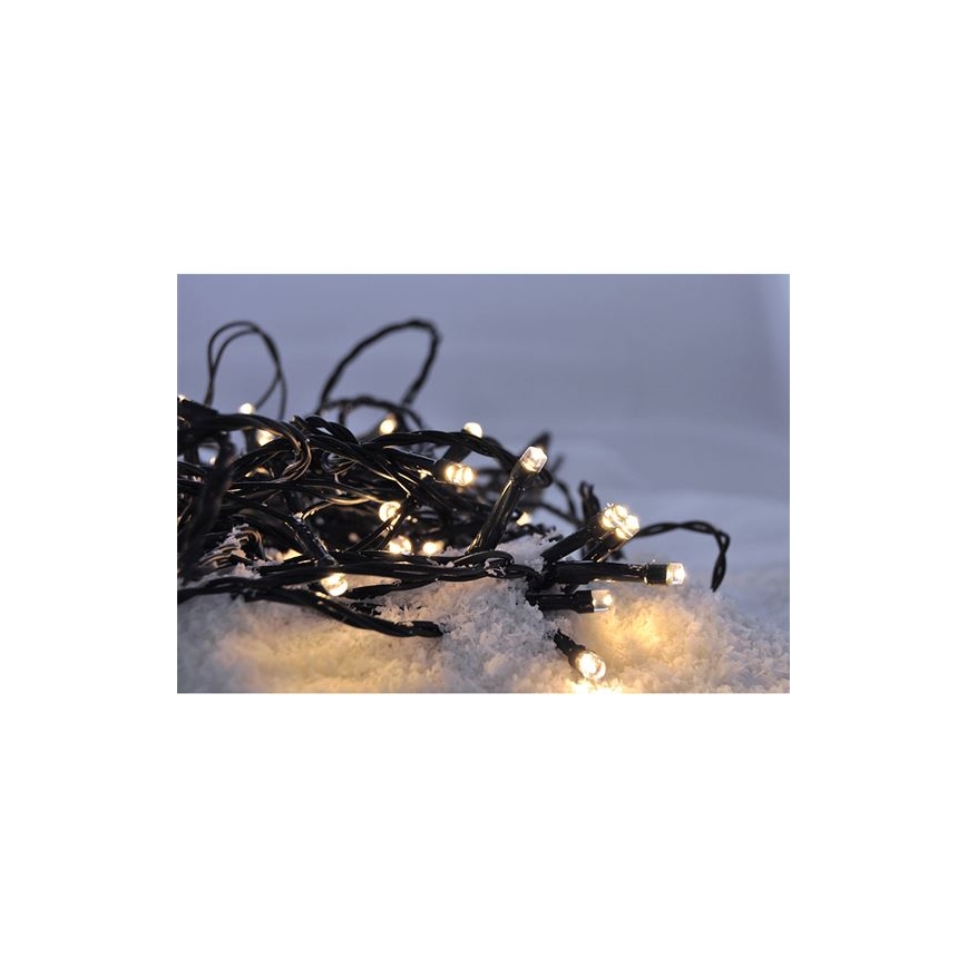 Brilagi - Вулична різдвяна LED гірлянда 500xLED/8 функцій 55м IP44 теплий білий