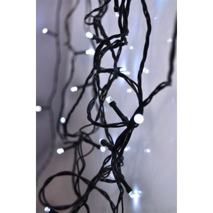Brilagi - Вулична різдвяна LED гірлянда 700xLED/8 функцій 75м IP44 холодний білий